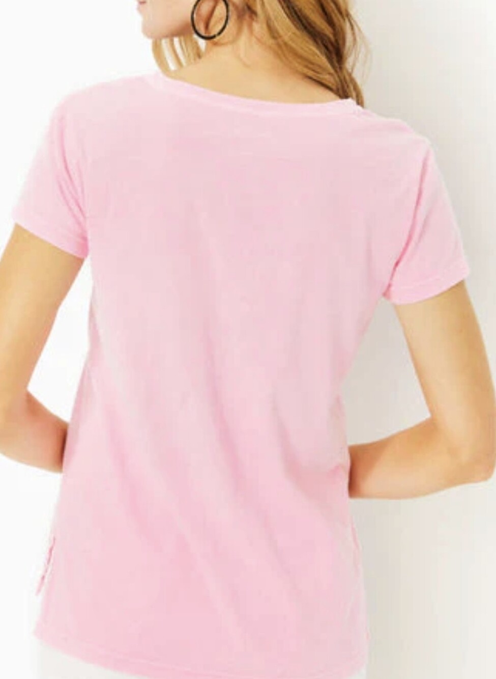 Lilly Pulitzer Meredith Conch Shell Pink Tee - Picture 2 of 9